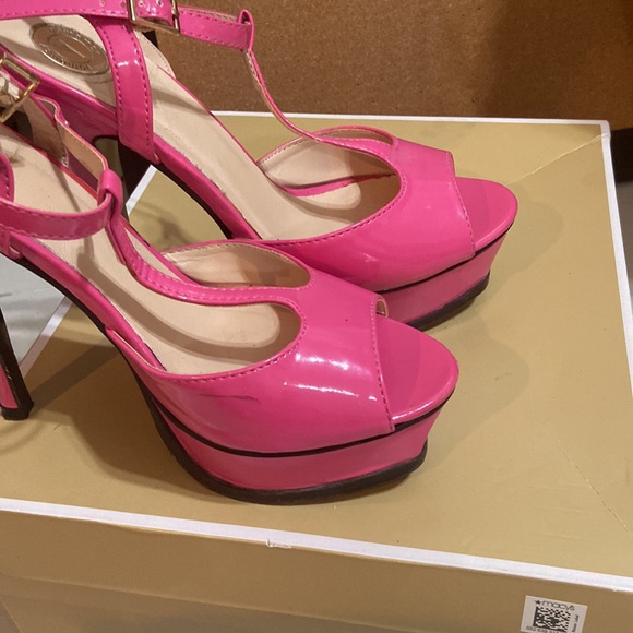 Pink Platform Heels - Picture 8 of 8